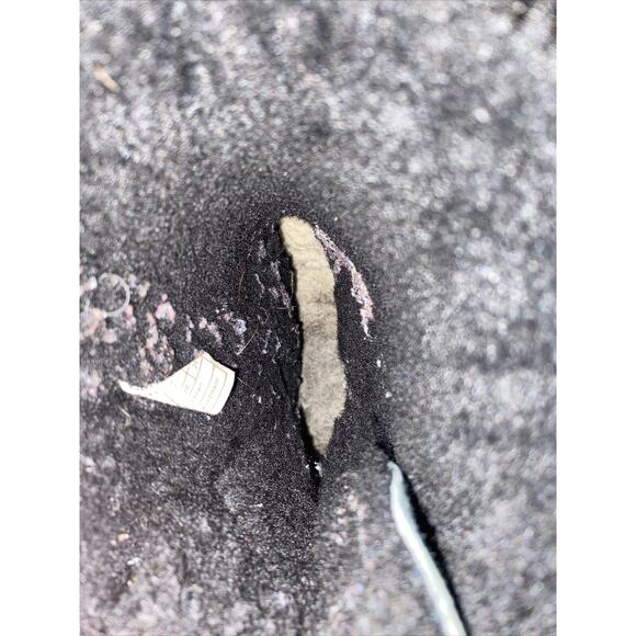 UGG Women's Black Suede Bow Back Short Boots - Size 7 - Picture 6 of 8